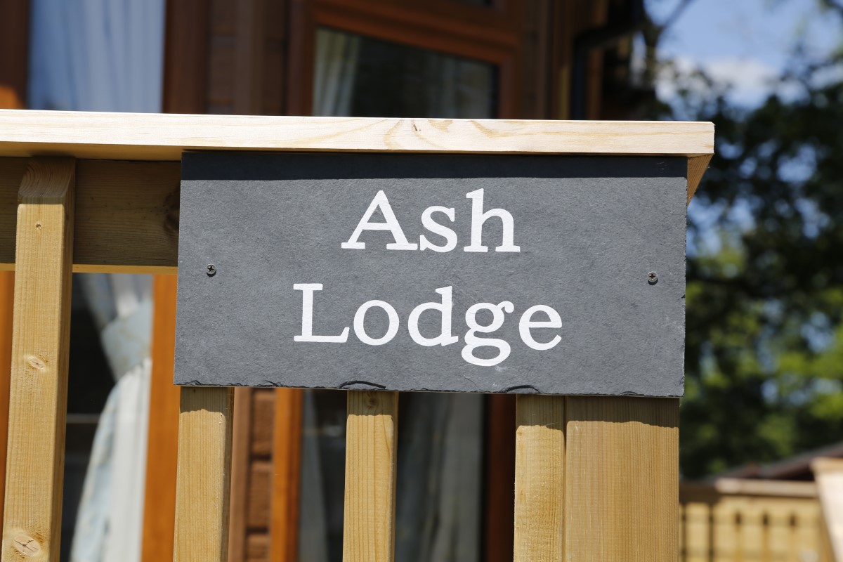 Ash Lodge Sign
